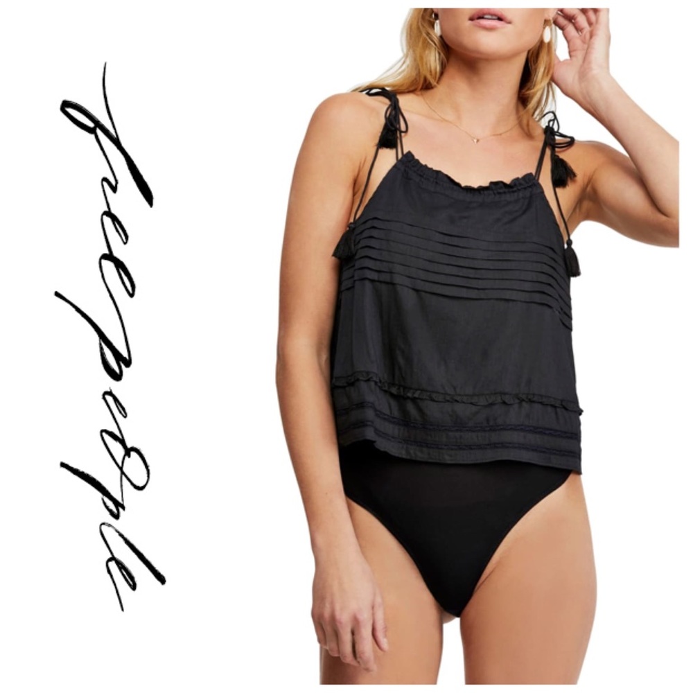 BNWOT Free People - Trust Me Thong Bodysuit in XS